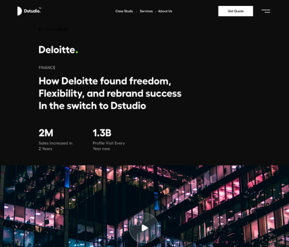 Deloitte branding project